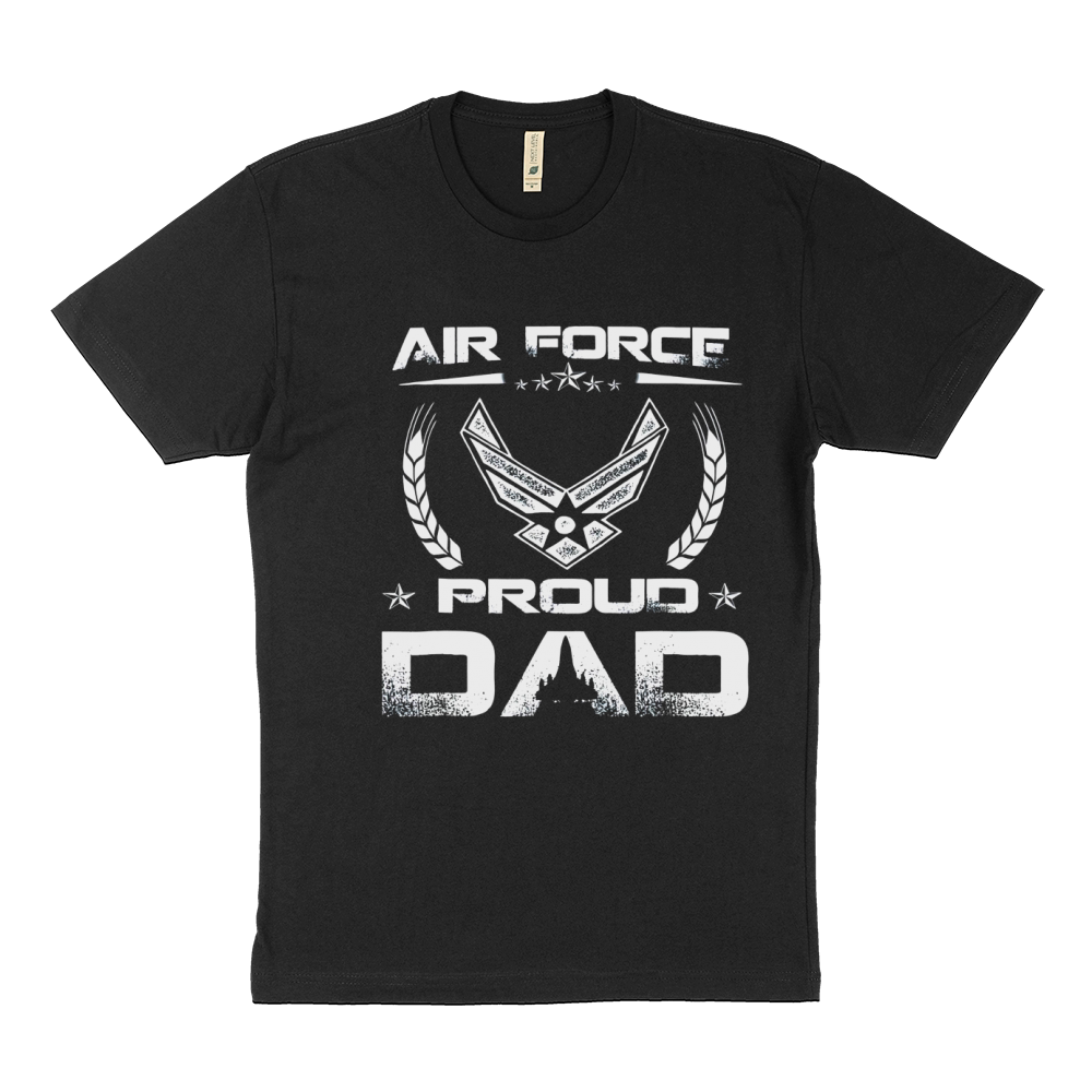 Air Force Proud Dad Sustainable T-Shirt