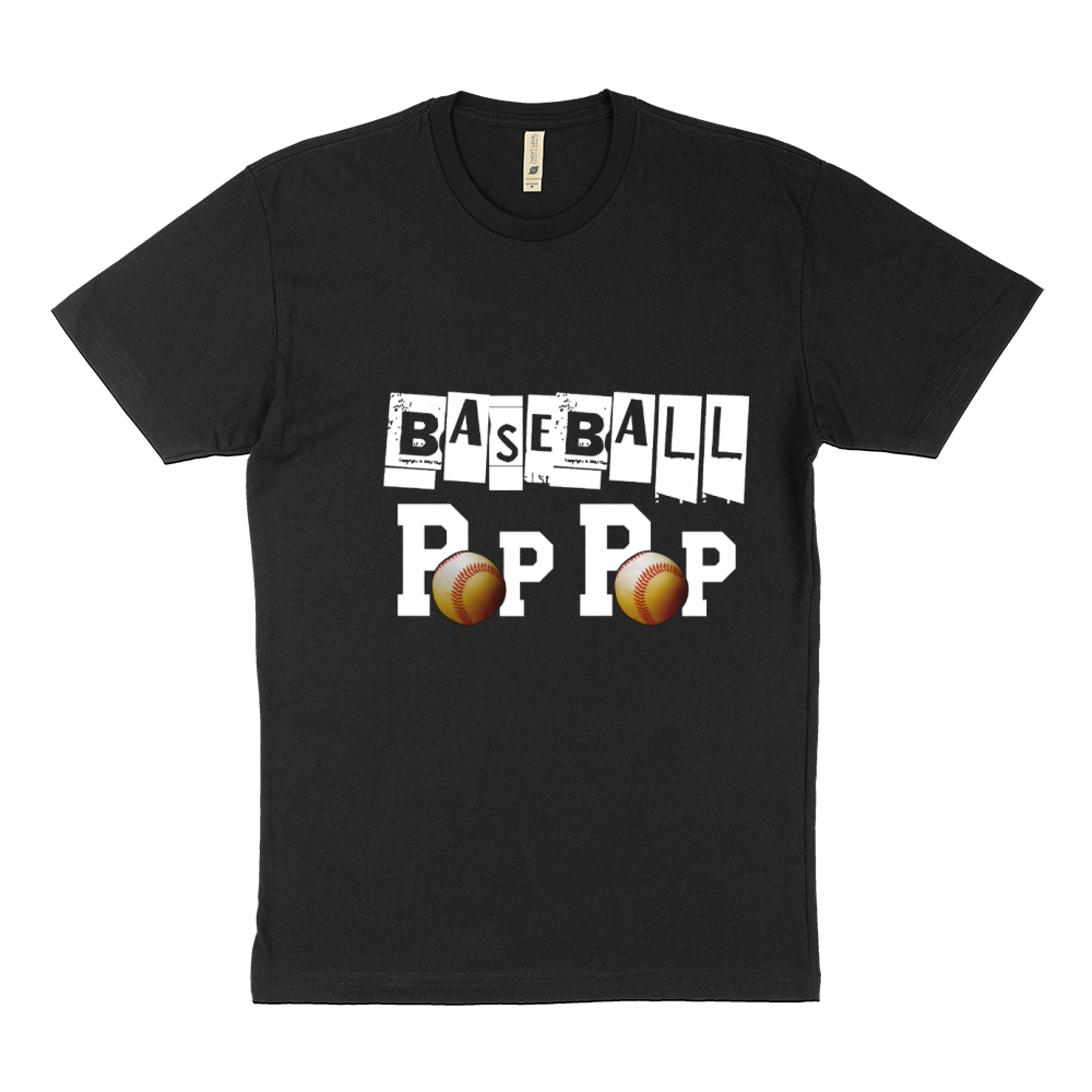 Baseball Pop Pop Sustainable T-Shirt
