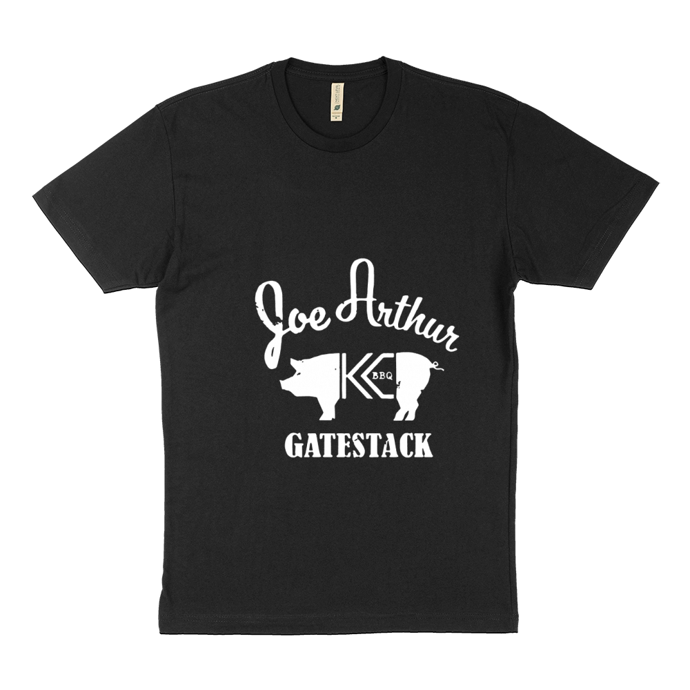 Joe Arthur BBQ Gatestack Funny Sustainable T-Shirt