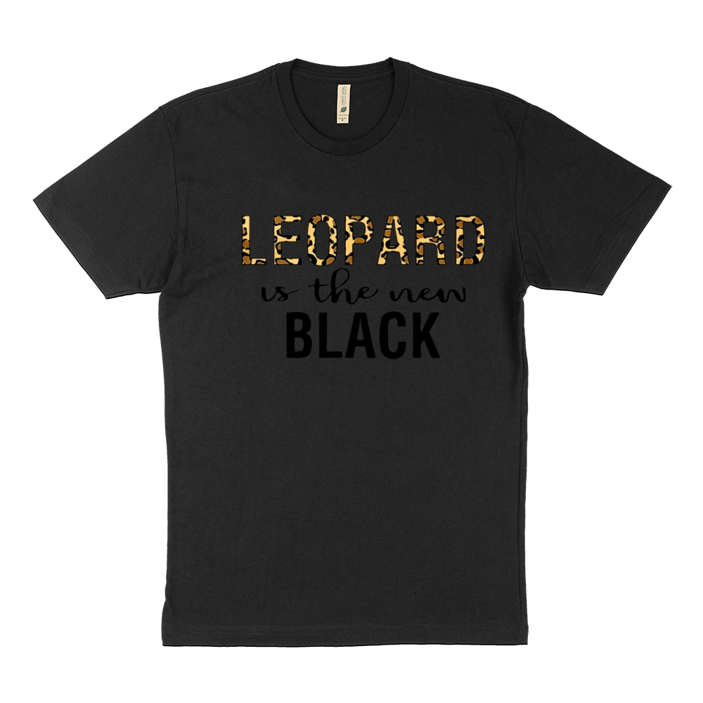 Leopard is the new black Sustainable T-Shirt