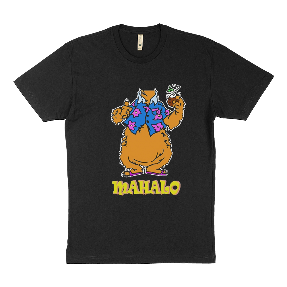 mahalo bear shirt Sustainable T-Shirt
