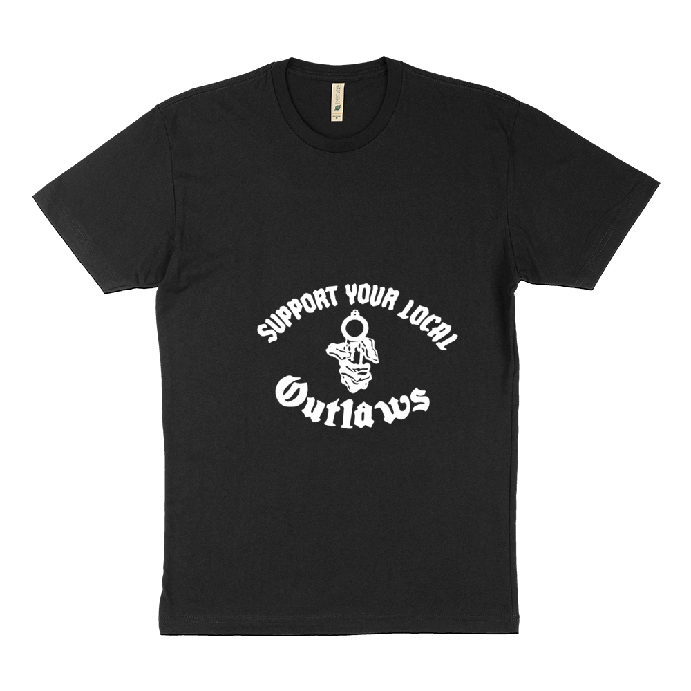 support your local outlaws Sustainable T-Shirt