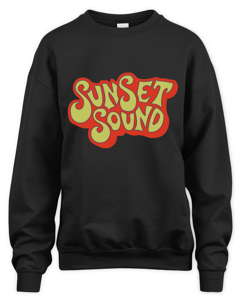 Classic Sunset Sound Logo T Unisex Premium Crewneck Sweatshirt