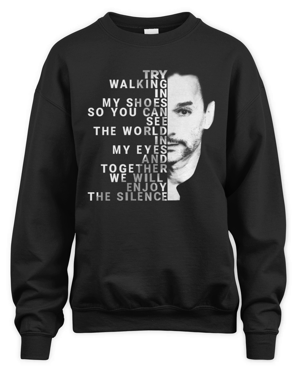 Depeche Mode Songs list Unisex Premium Crewneck Sweatshirt