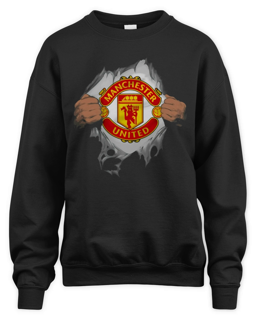 Manchester United Unisex Premium Crewneck Sweatshirt