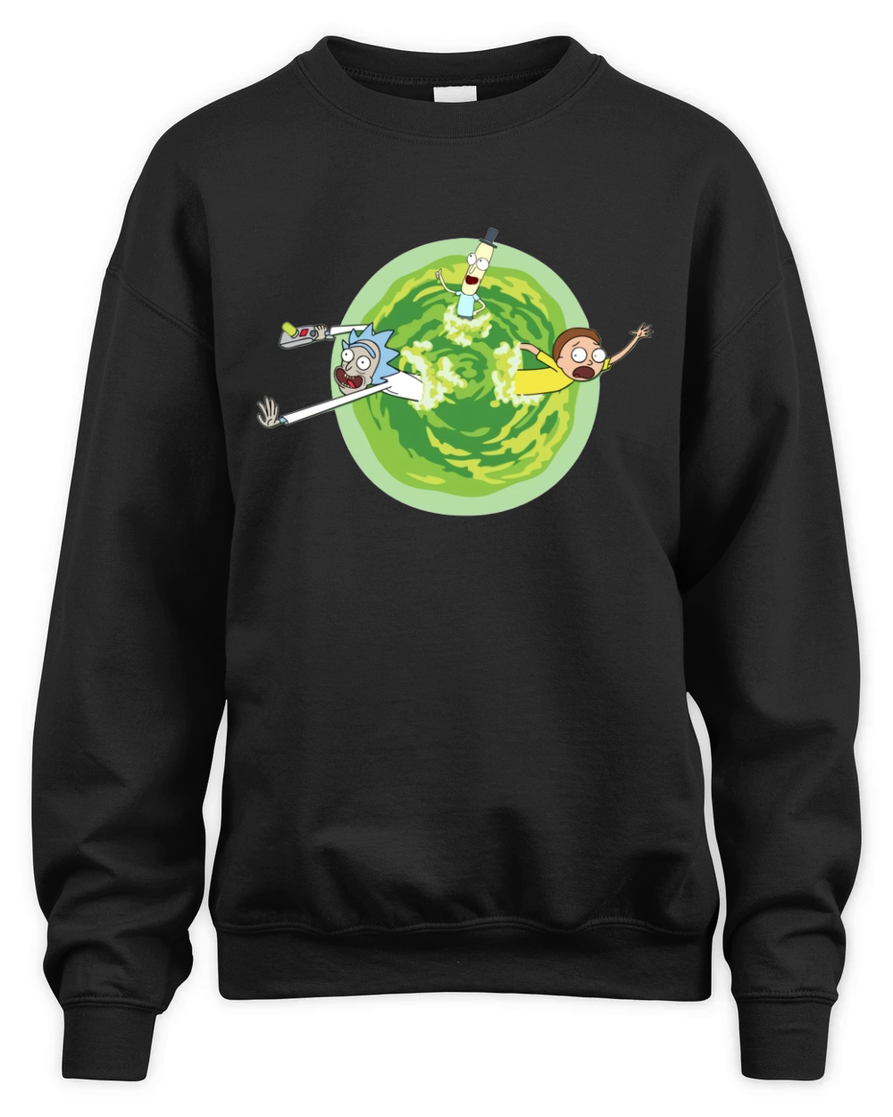 Portal Shirt feat. Mr. PoopyButthole Unisex Premium Crewneck Sweatshirt