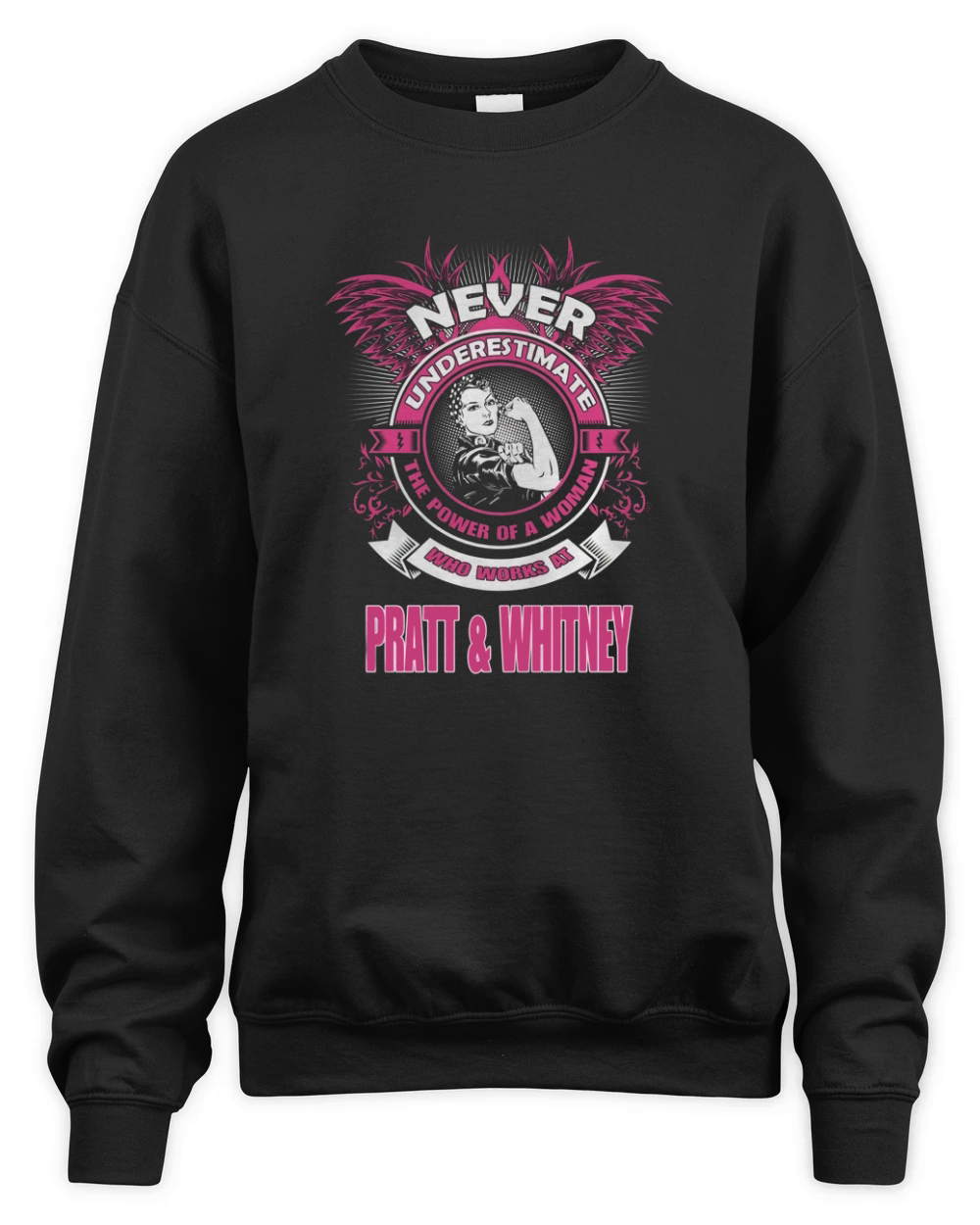 PRATT &amp;amp; WHITNEY (3) Unisex Premium Crewneck Sweatshirt
