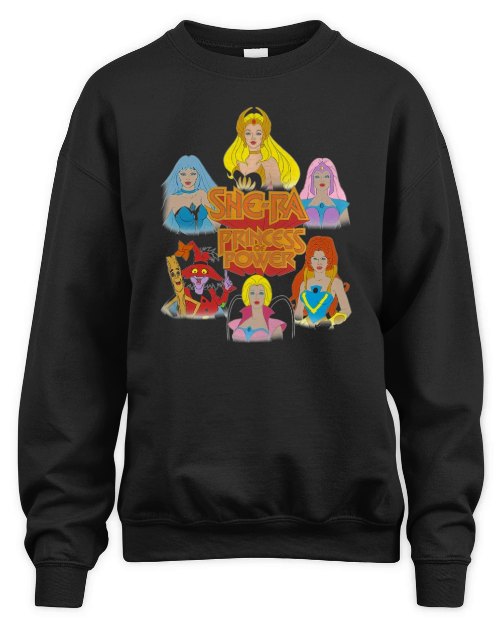 She-Ra Princess of Power-Girls of The Great Rebellion-Color shirt Unisex Premium Crewneck Sweatshirt
