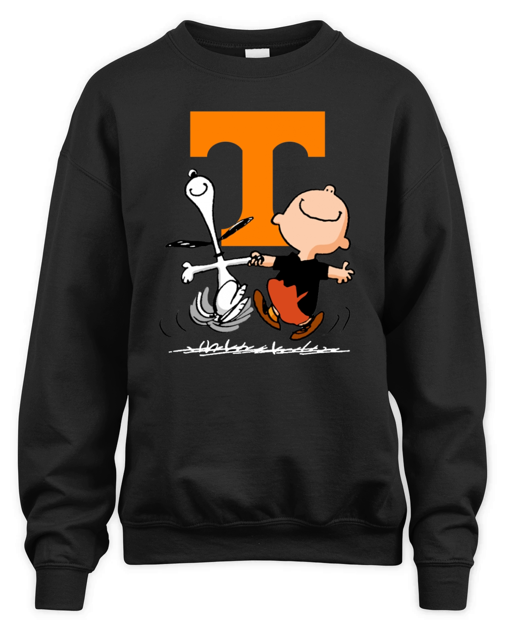 Snoopy Tennessee Volunteers fans Unisex Premium Crewneck Sweatshirt