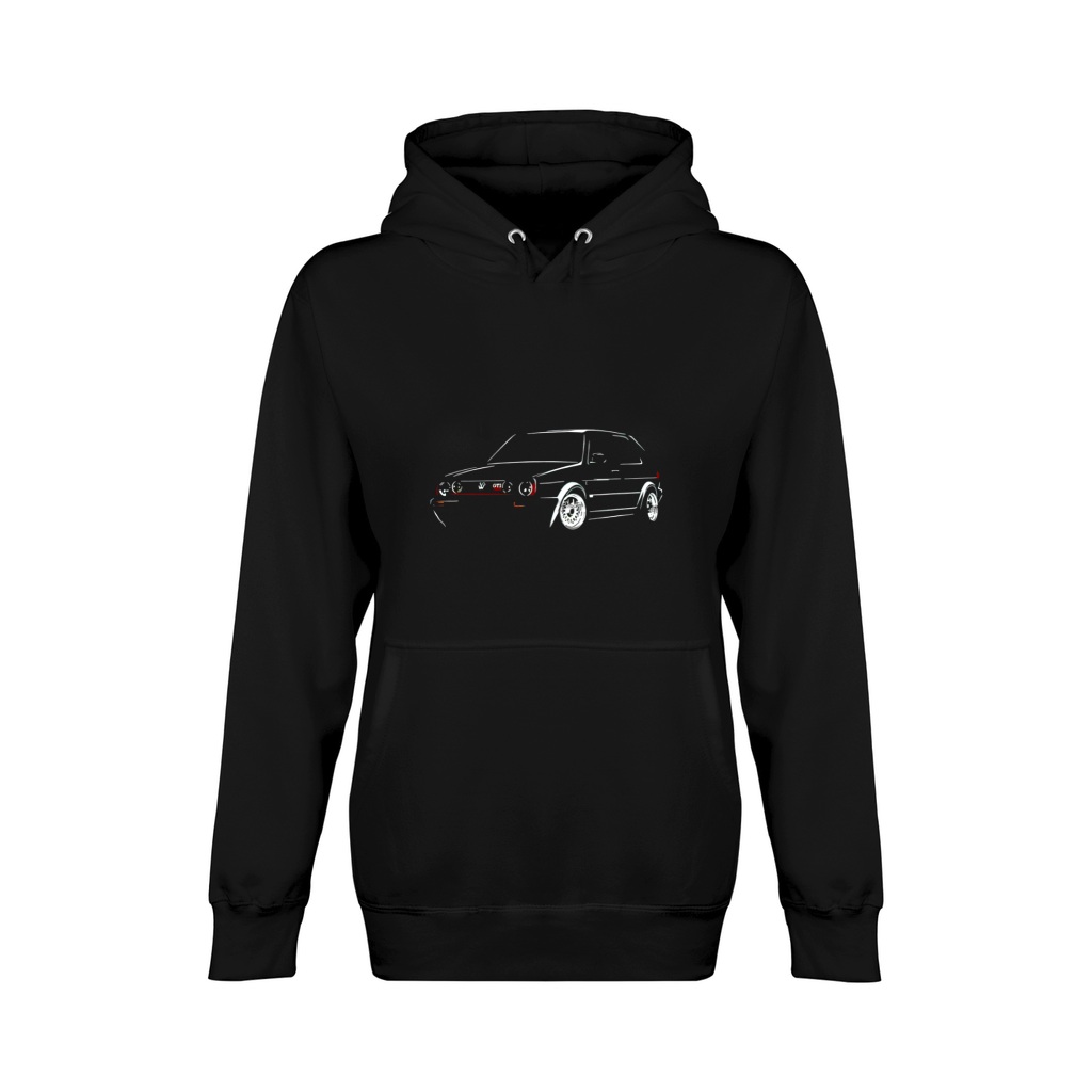 Volkswagen Golf Mk2 Unisex Premium Pullover Hoodie