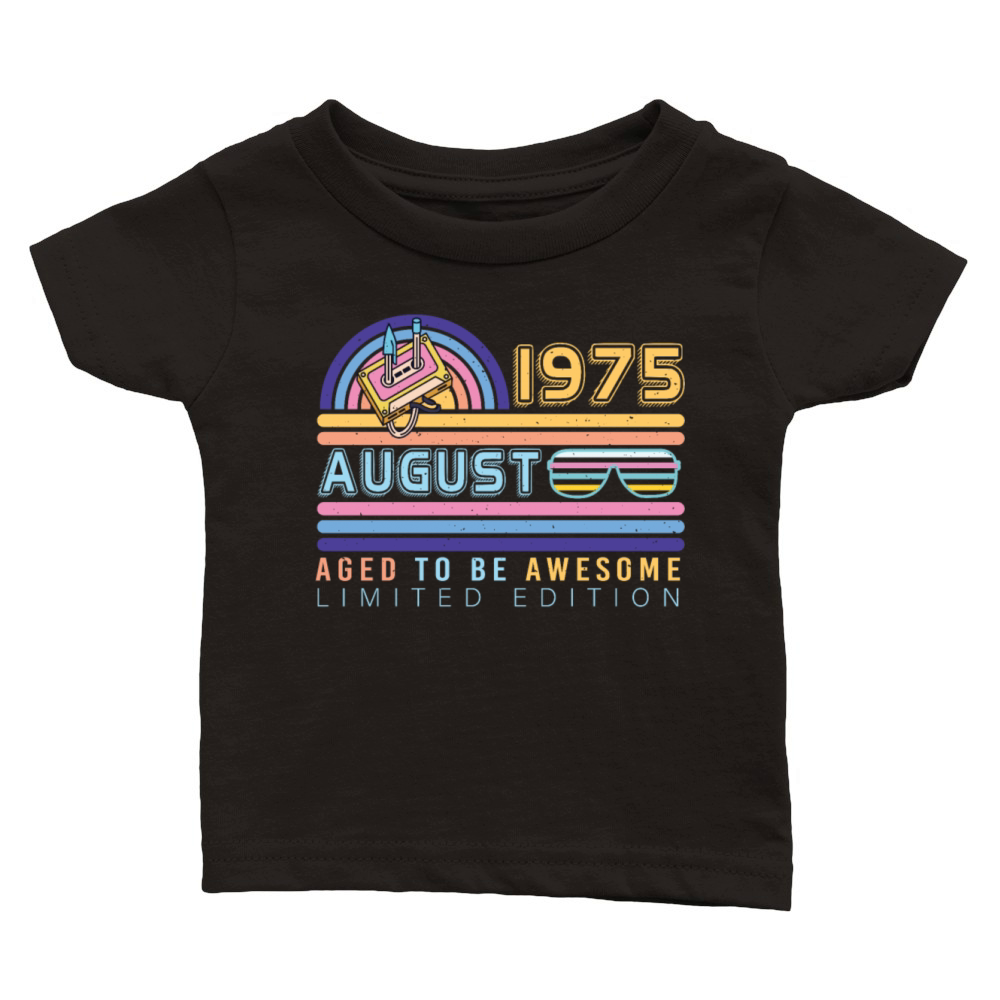 1975 August Limited Edition Classic Baby Crewneck T-shirt