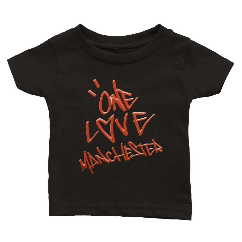 one love manchester T-Shirt Classic Baby Crewneck T-shirt
