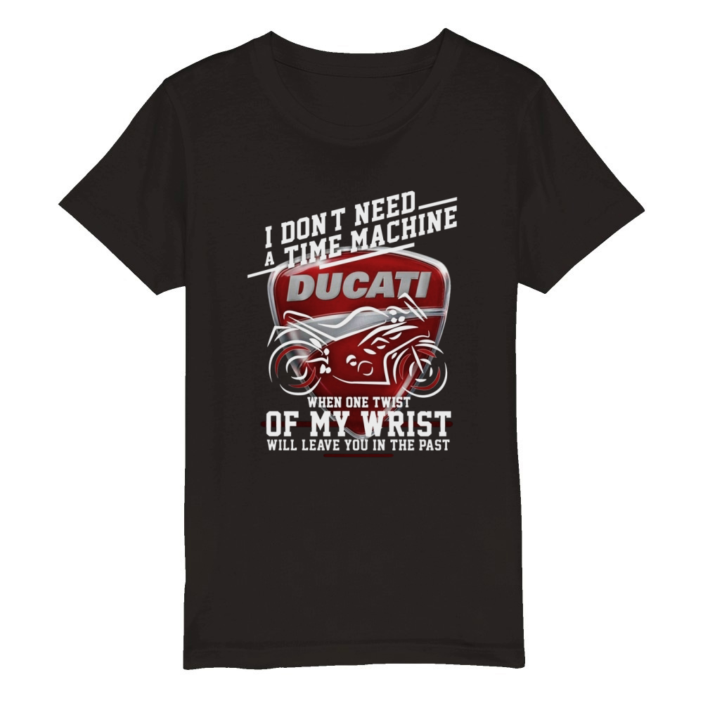 DUCATI Organic Kids Crewneck T-shirt