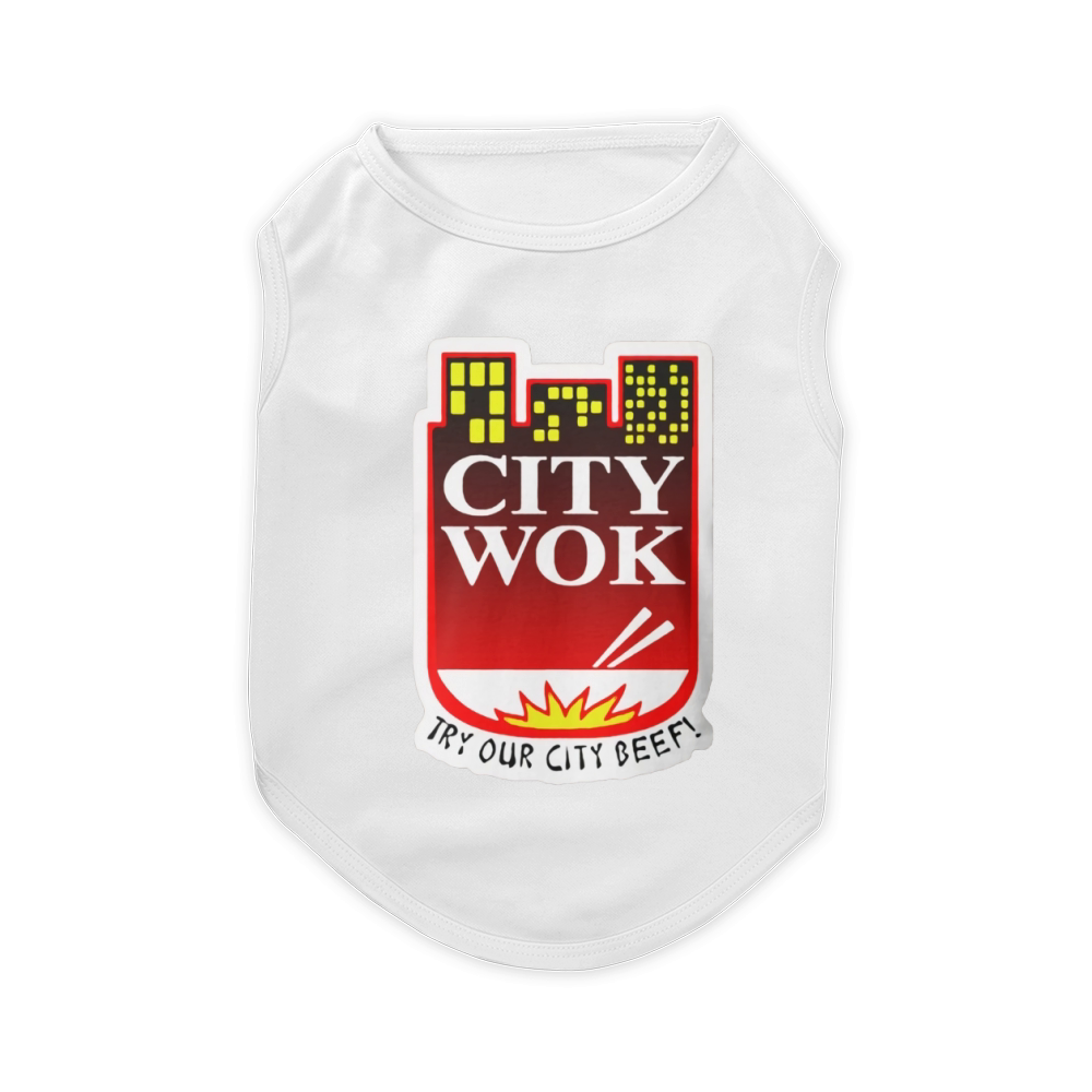 City Wok funny T-Shirt Pet T-Shirt