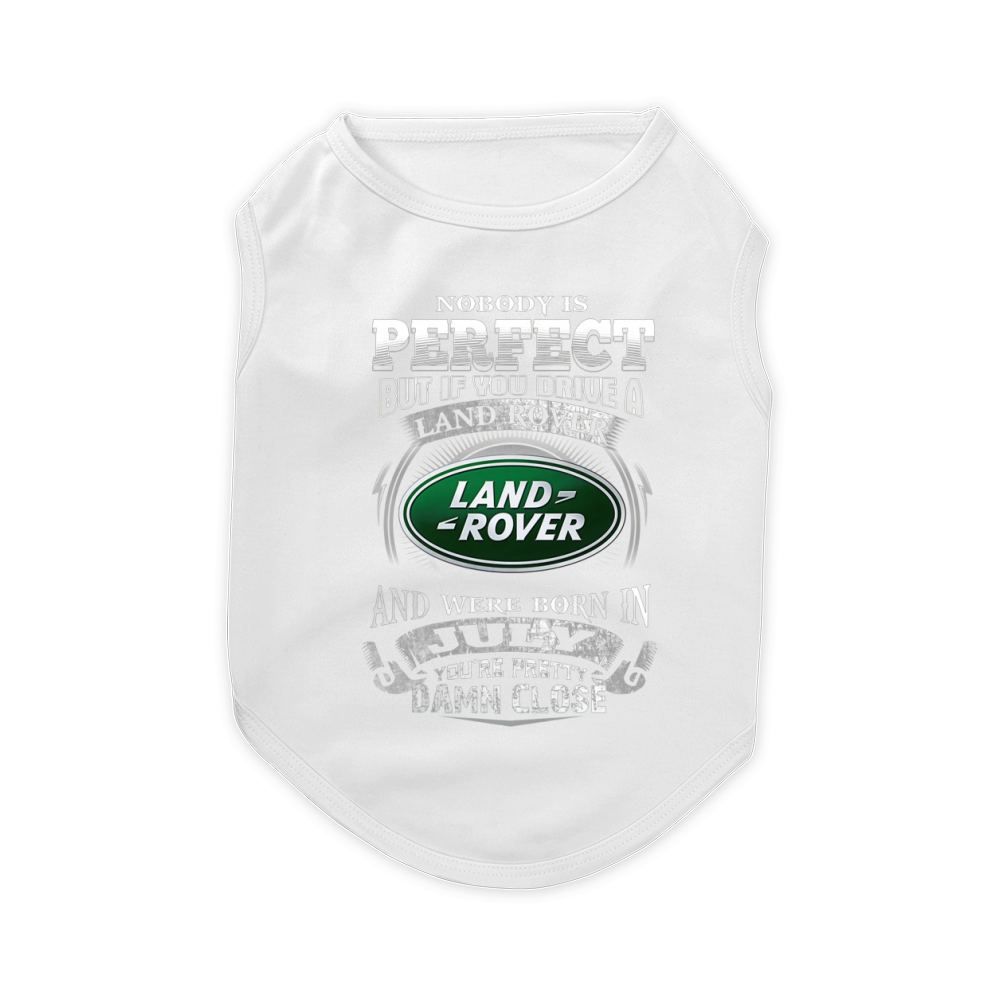 DRIVE A LAND ROVER JULY Pet T-Shirt