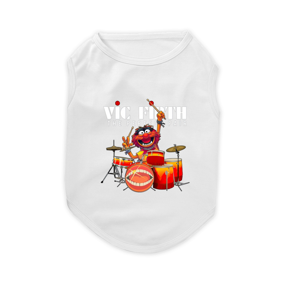 The Muppet Show Animal Playing Vic Firth The Perfect Pair Drums Shirtc Pet T-Shirt