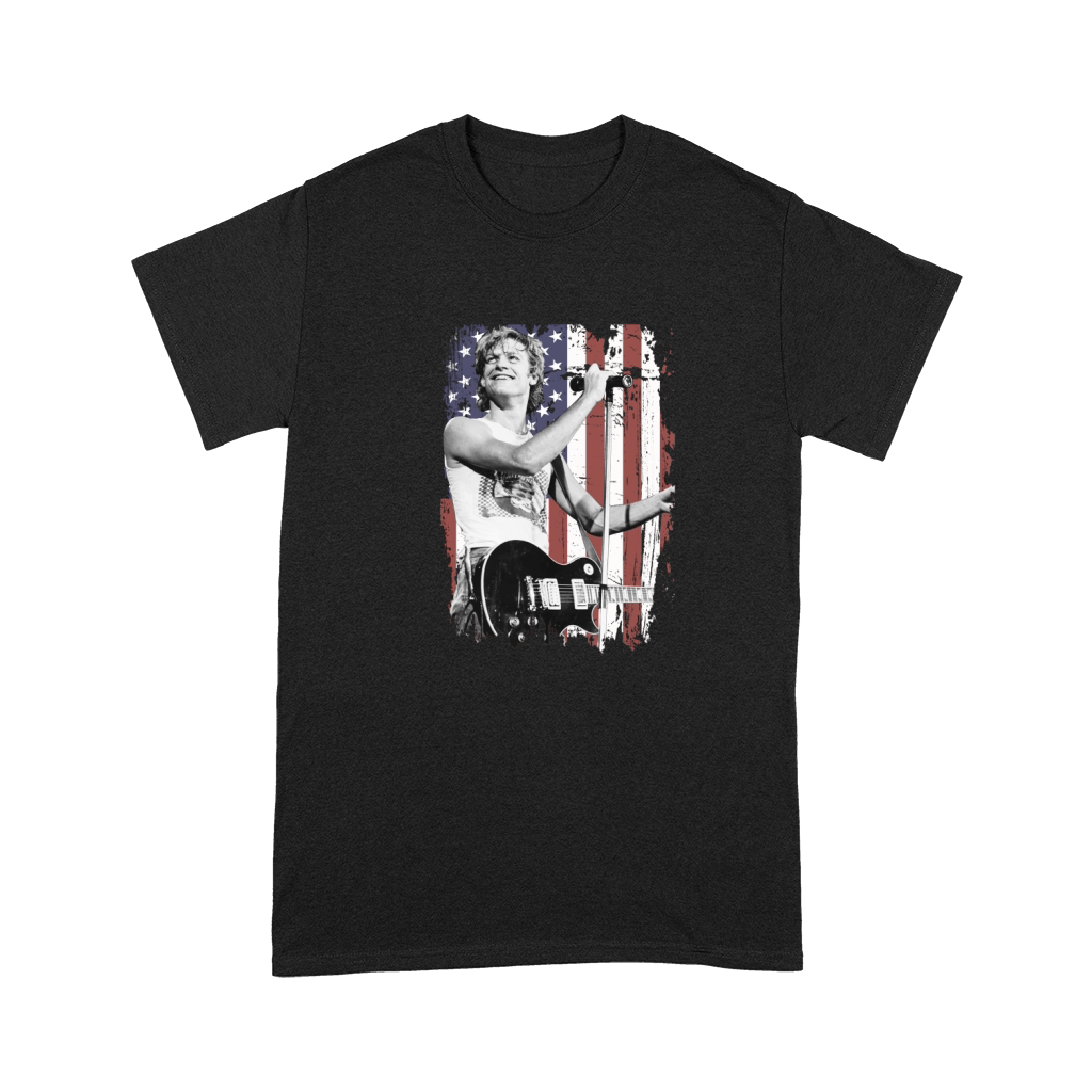 Bryan Adams American Flag Premium T-shirt
