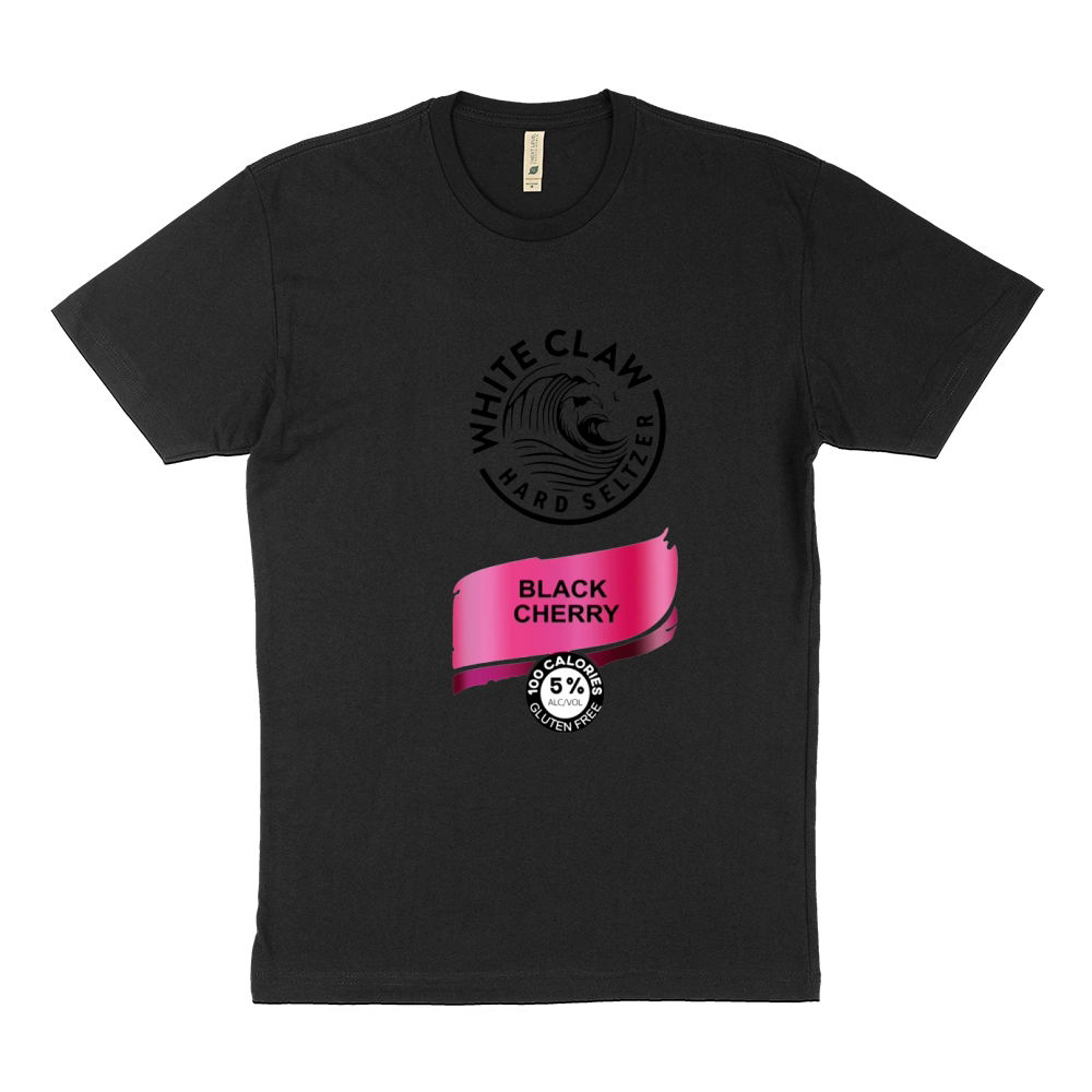 White Claw Hard seltzer Black Cherry shirt Sustainable T-Shirt