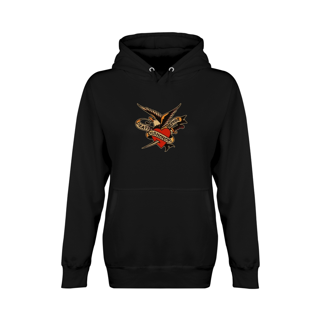Sailor Jerry Tattoo Art Military Mermaid Unisex Premium Pullover Hoodie