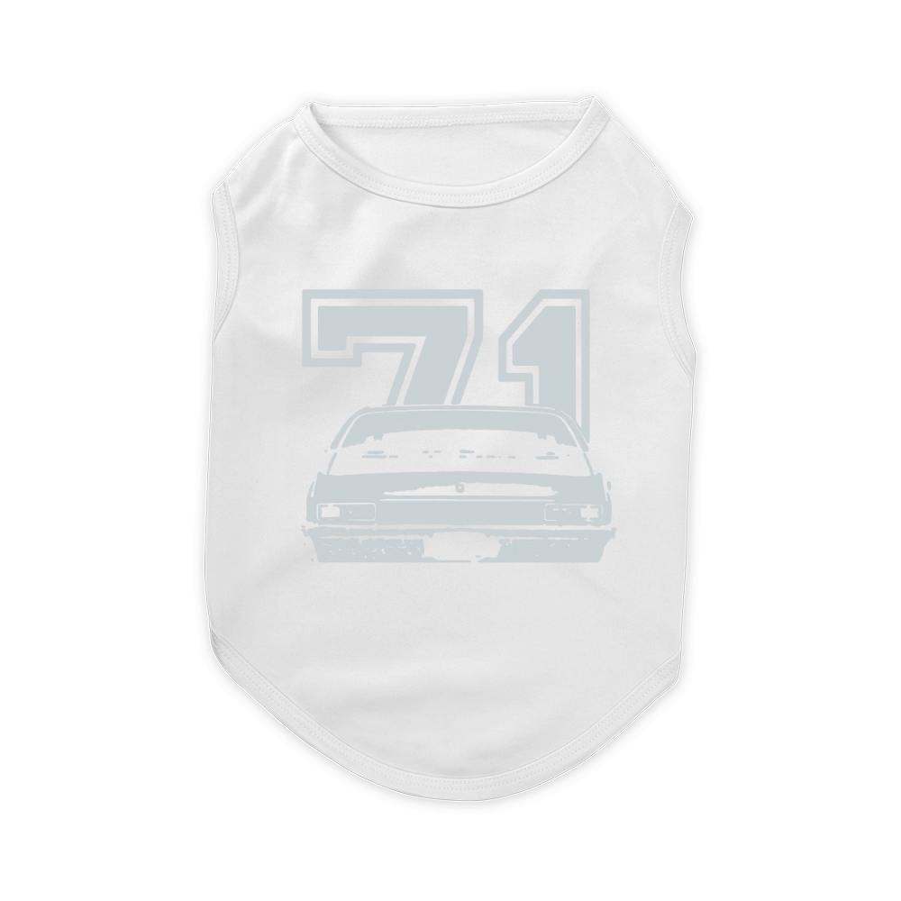 1971 CHEVY NOVA T-Shirt Pet T-Shirt