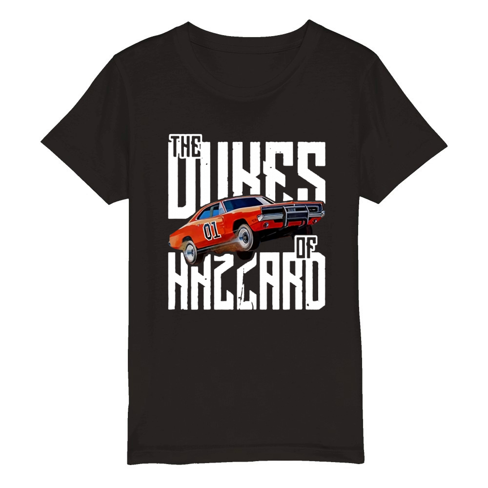 The Dukes Of HAzzard Organic Kids Crewneck T-shirt