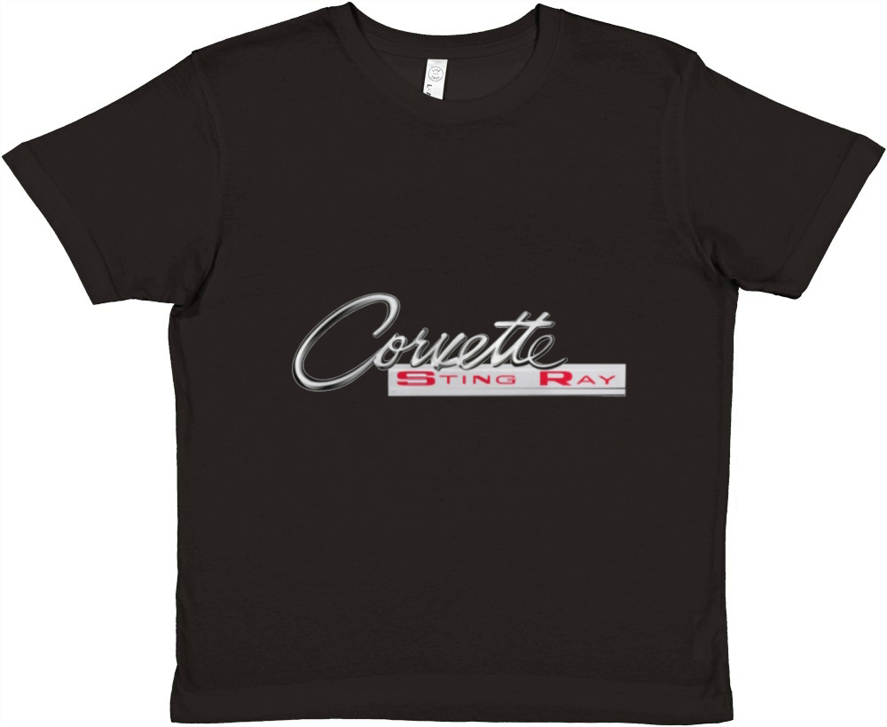 CORVETTE STINGRAY LOGO Premium Kids Crewneck T-shirt