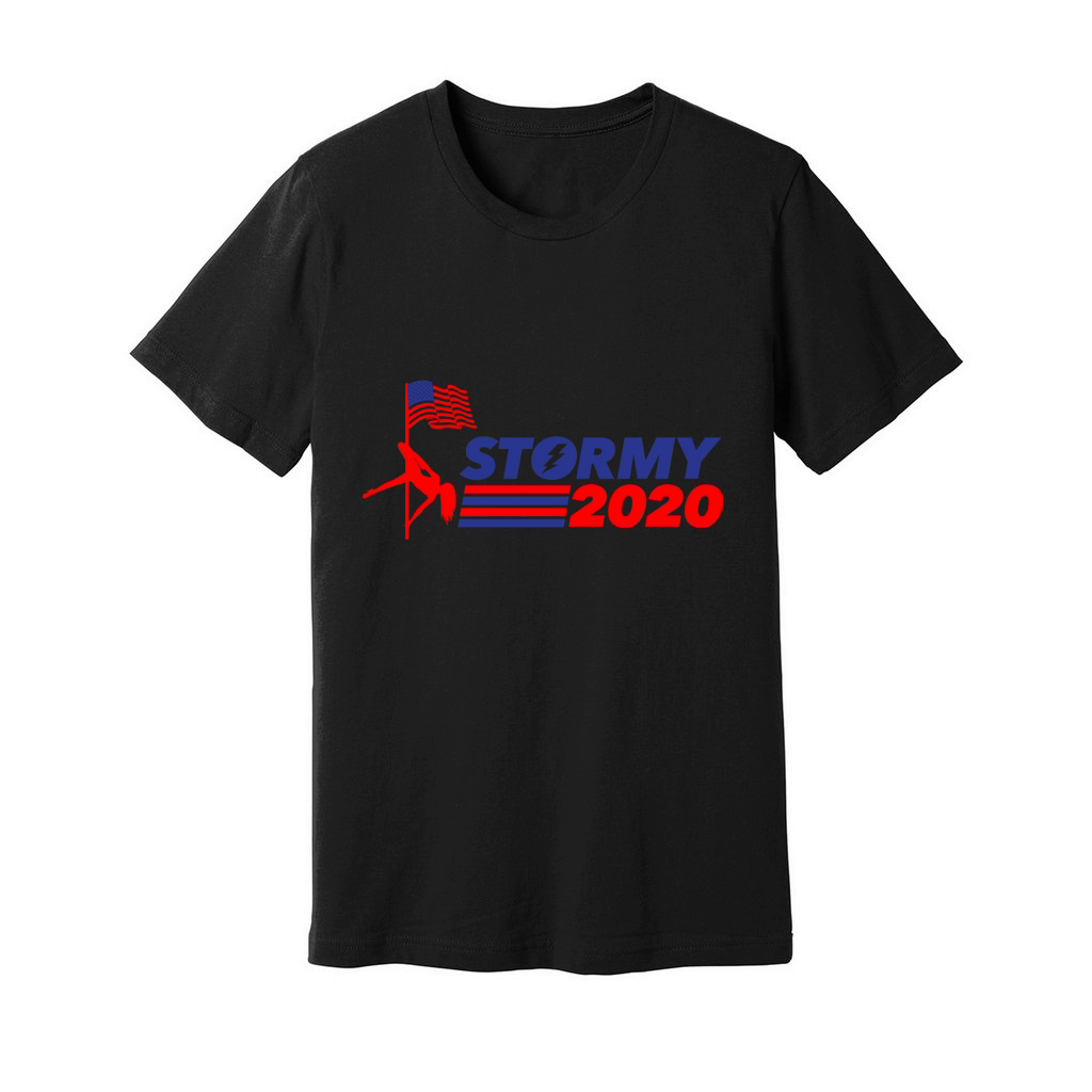 Stormy 2020 Stormy Daniels Anti Trump Unisex Jersey Tee