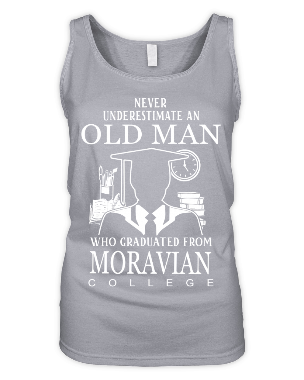 Moravian College Organic Women's Tank Top