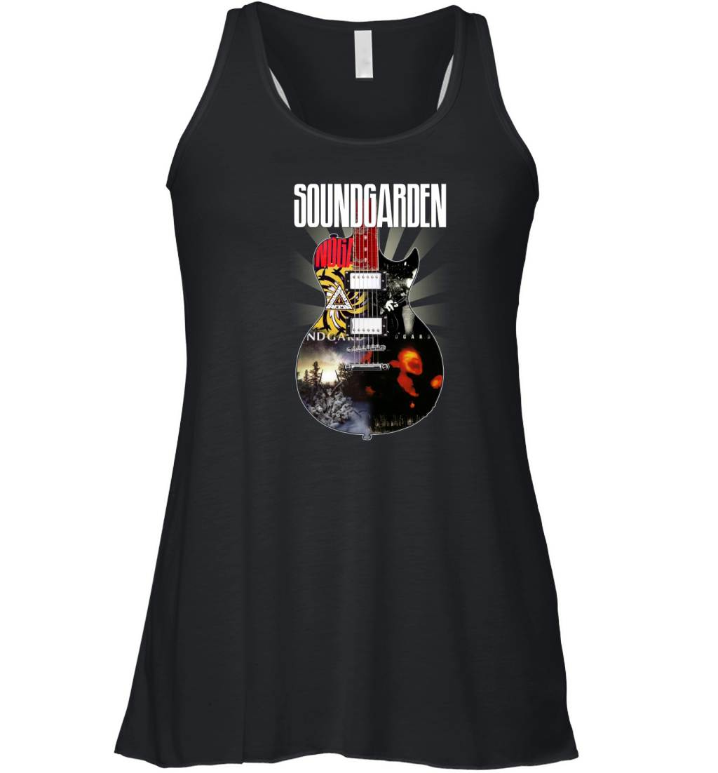 Soundgarden guitar Women's Flowy Tank Top