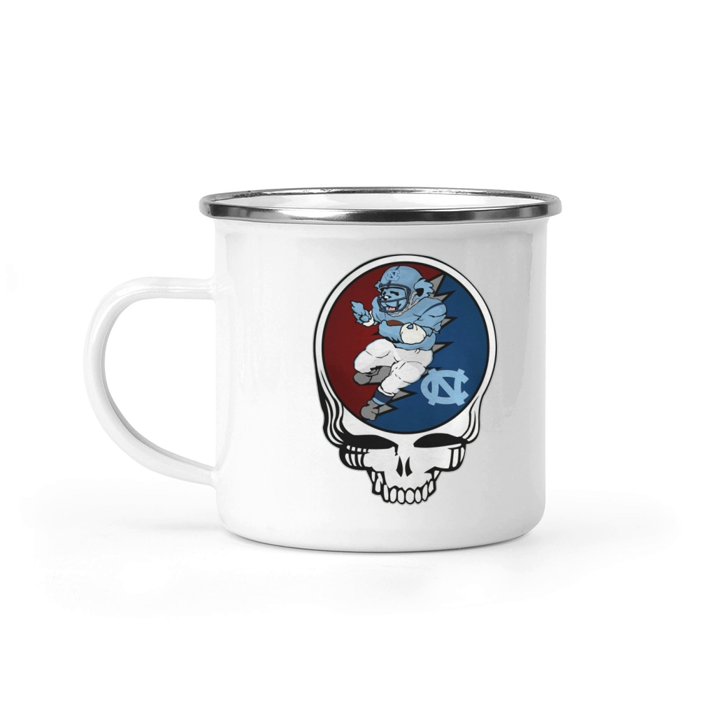 GratefulDead Tshirt North Carolina Tar Heels Camping Mug