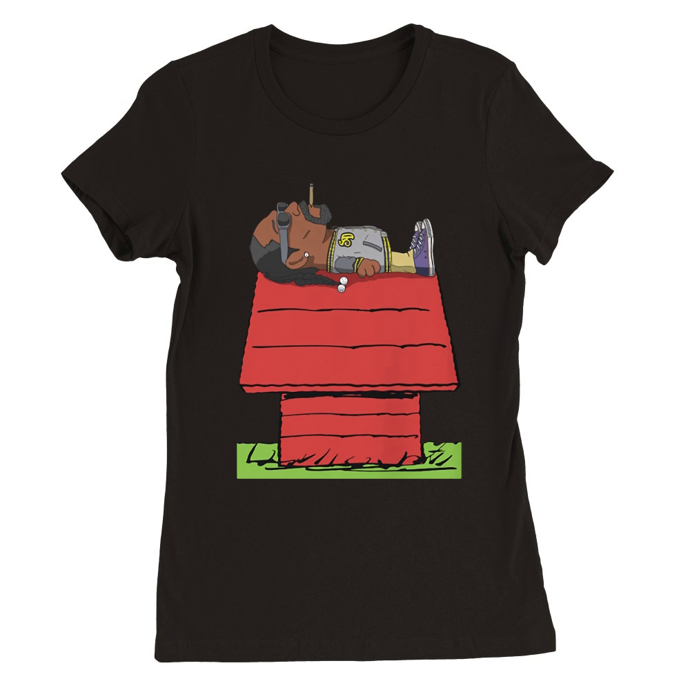 Snoop Dogg located on Woodstock Premium Womens Crewneck T-shirt