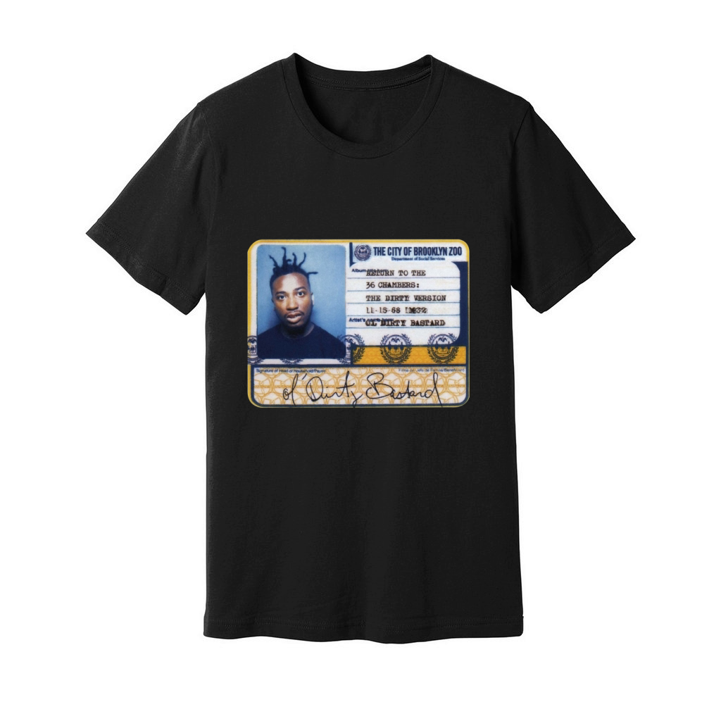 DunkShirt New Ol Dirty Bastard ODB Rap Hip Hop Unisex Jersey Tee