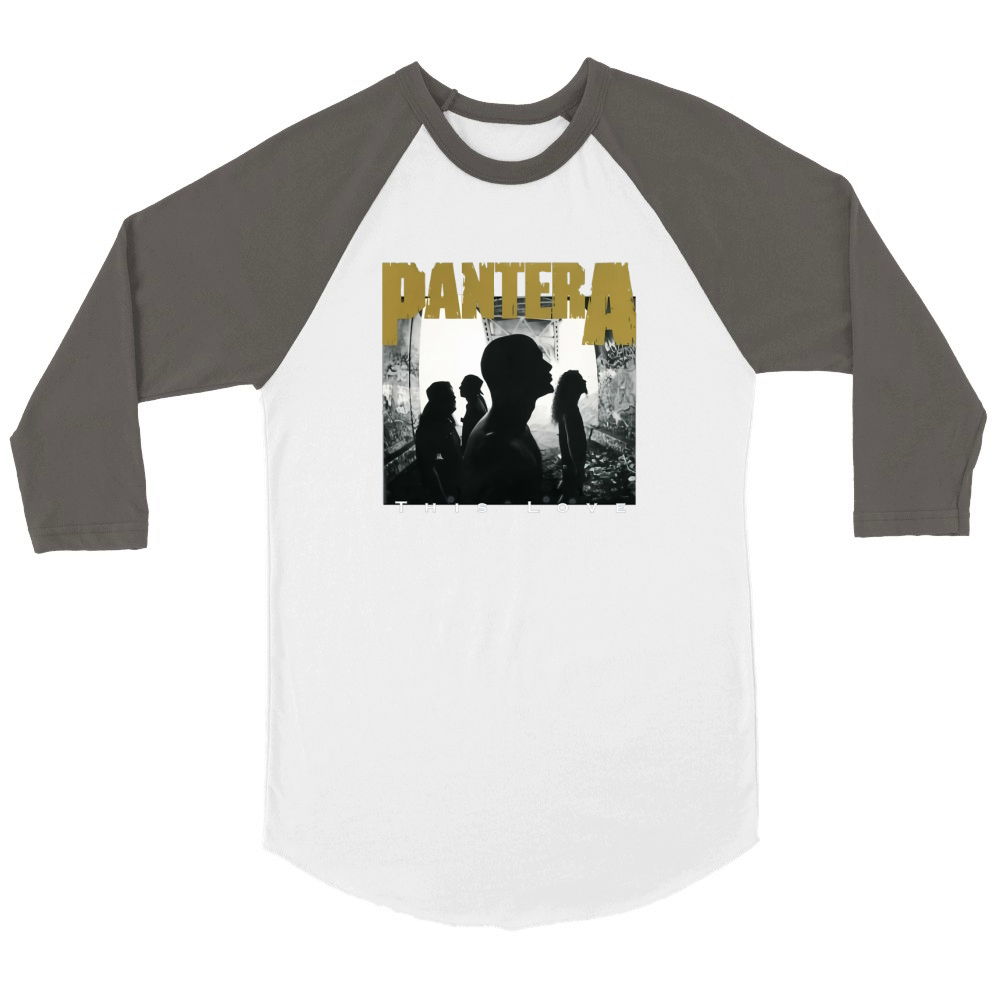 Pantera Official This Love Unisex ¾ sleeve Raglan T-shirt