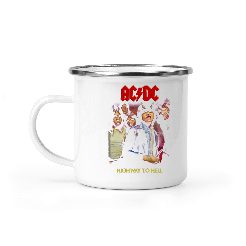One Way Ride Season Ticket ACDC Fans Camping Mug