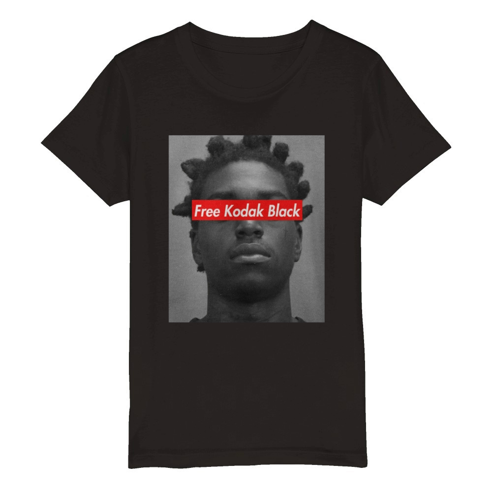 Free Kodak Black Organic Kids Crewneck T-shirt