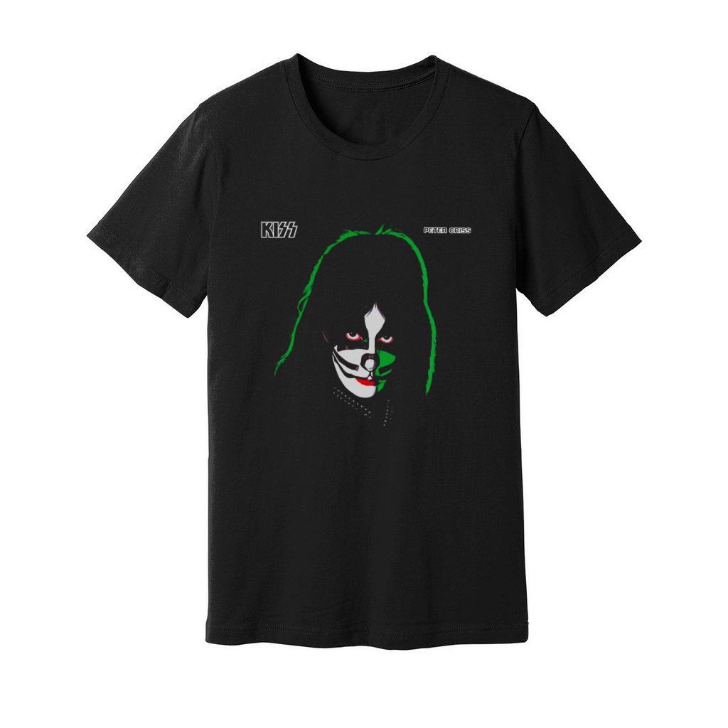 KISS  1978 Peter Criss TShirt Unisex Jersey Tee