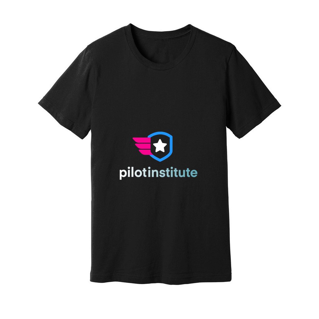 Pilot Institute Logo Unisex Jersey Tee