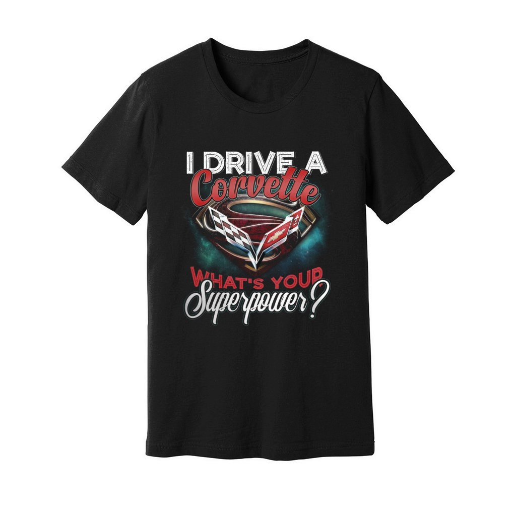 SUPERPOWER CORVETTE Unisex Jersey Tee