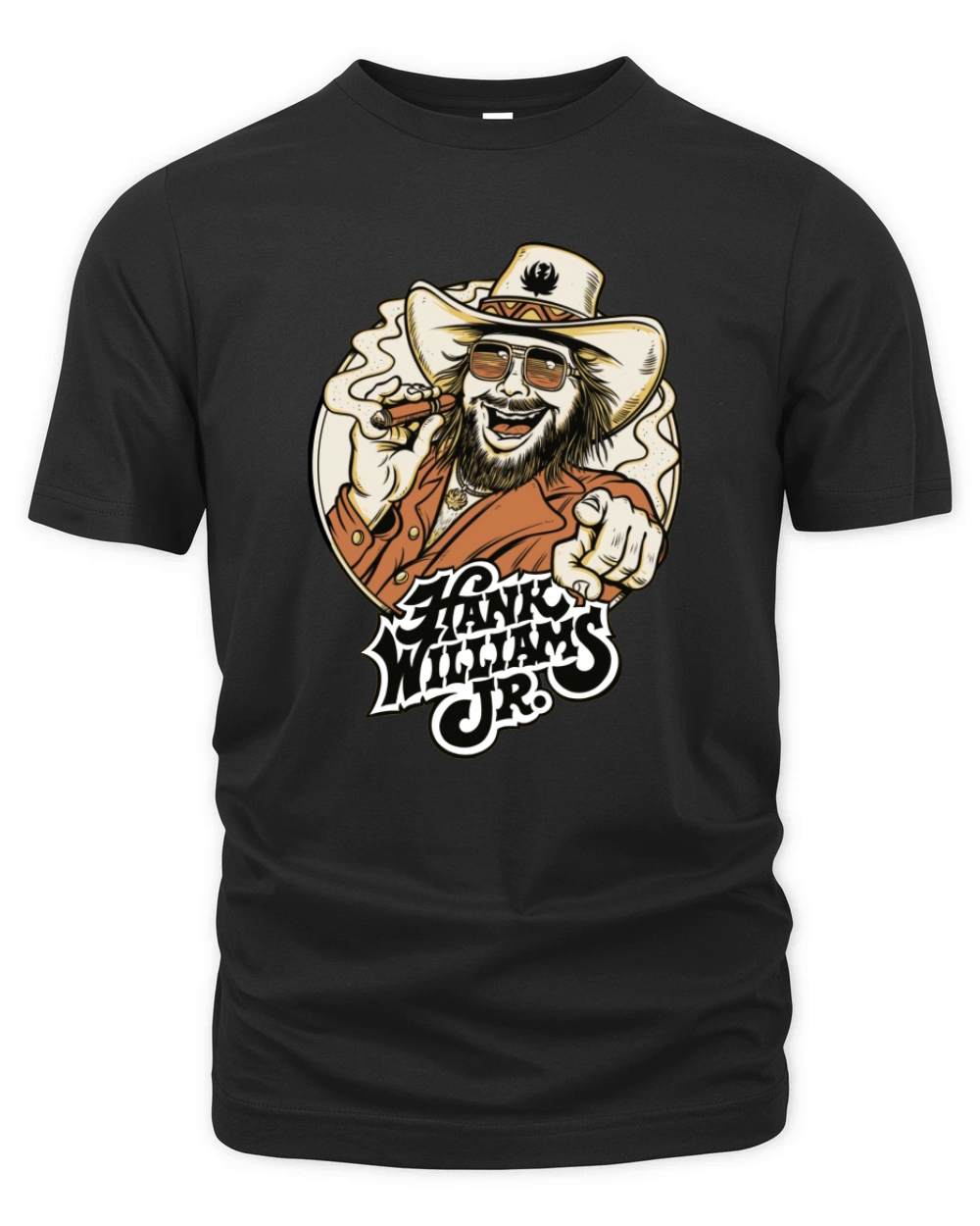 Hank Williams Jr Bocephus Organic Unisex T-shirt