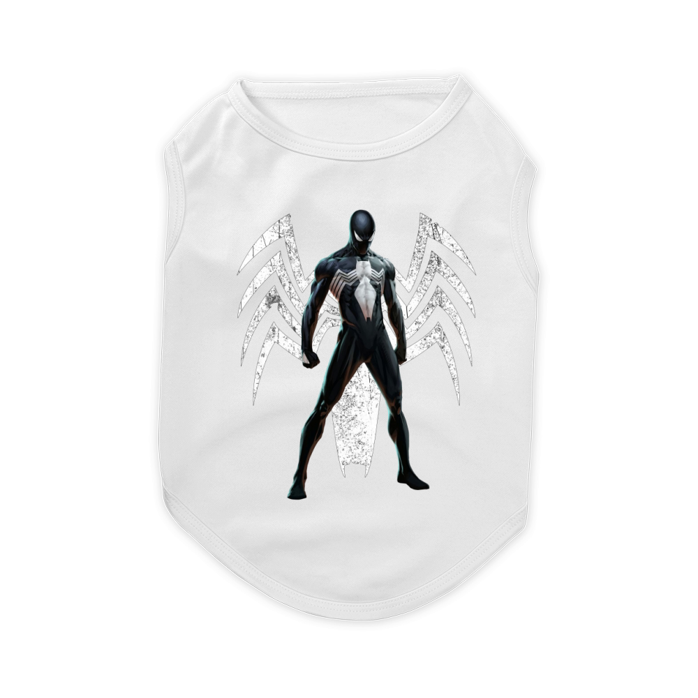 Black Suit SpiderMan Pet T-Shirt