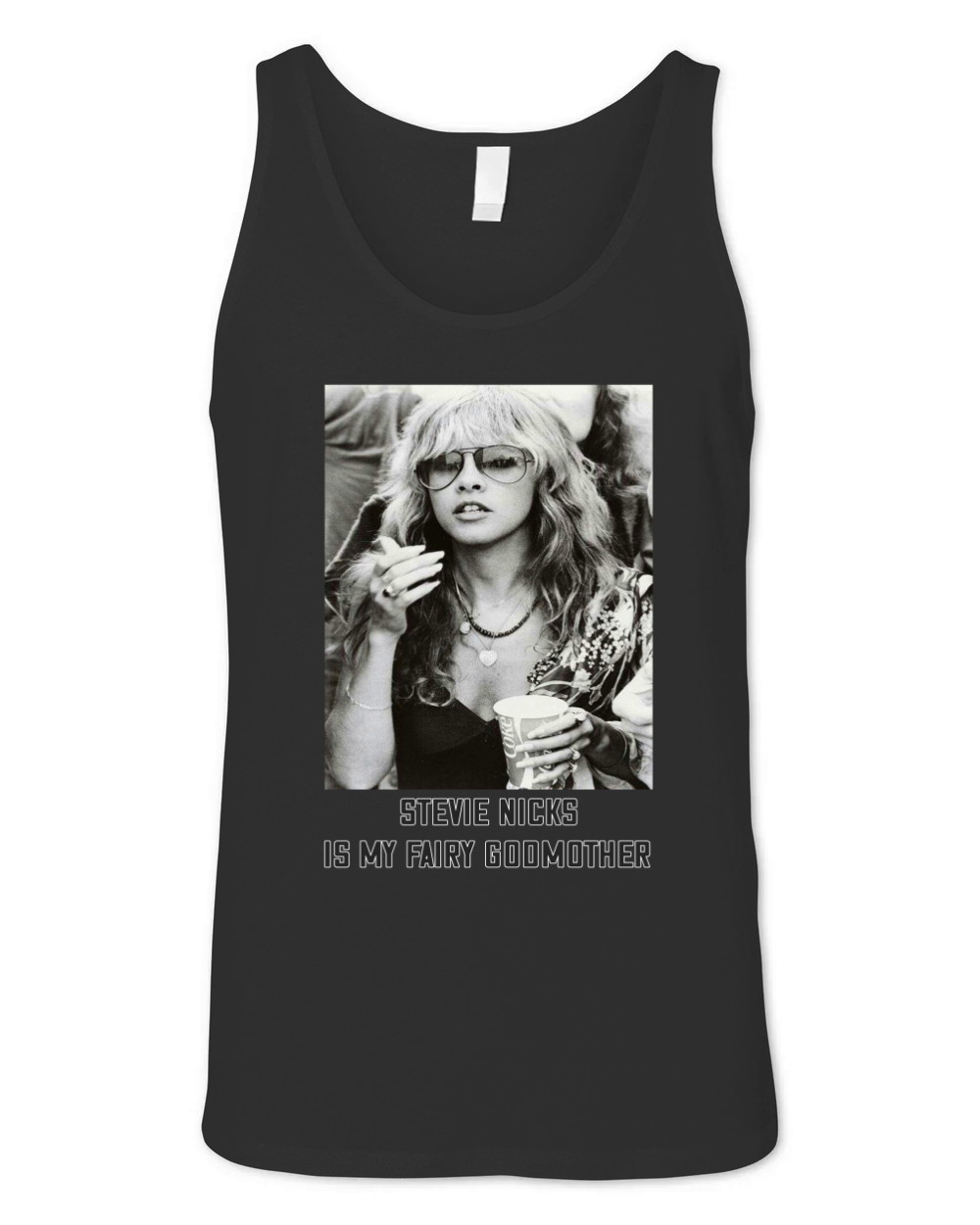 Stevie Nicks is my fairy godmother shirt - Baby Onesie Unisex Jersey Tank