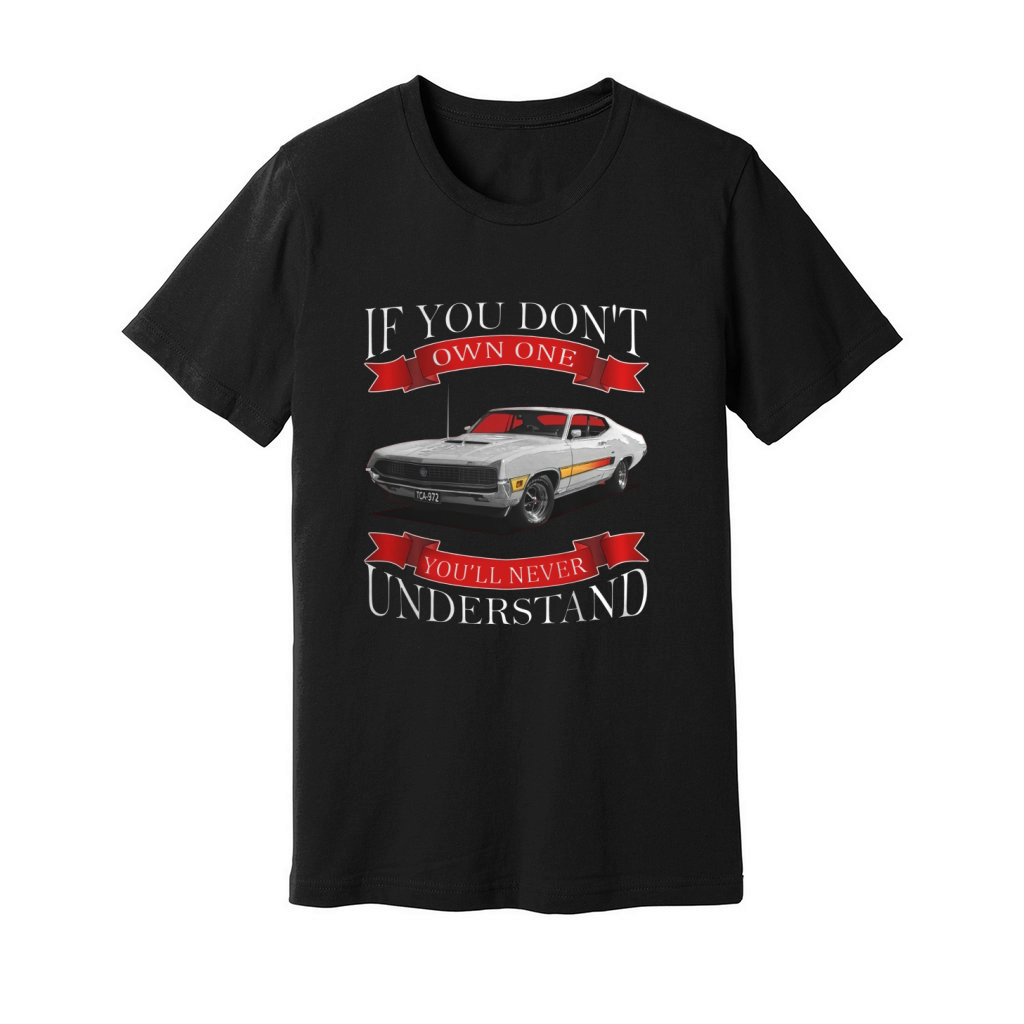 1970 Ford Torino GT Back Side Unisex Jersey Tee