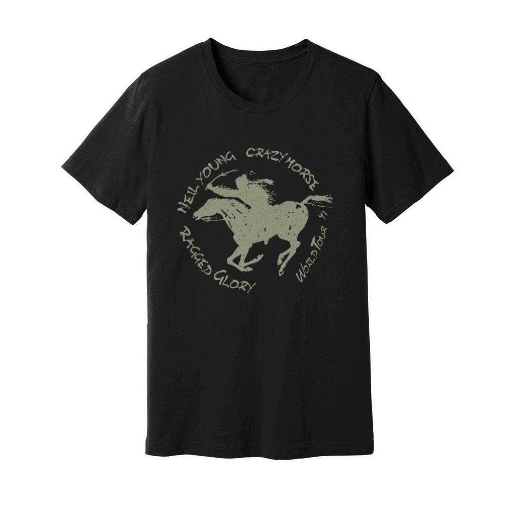 Neil Yuong Crazy Horse Unisex Jersey Tee