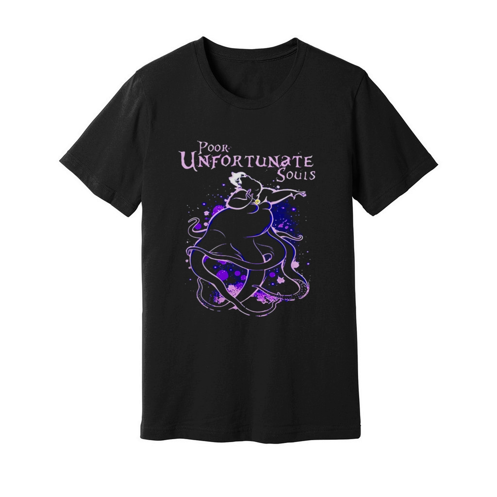 Ursula The Little Mermaid poor unfortunate souls shirt Unisex Jersey Tee