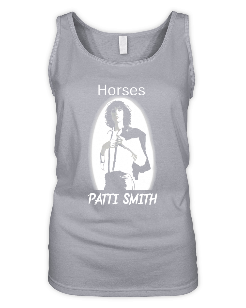 Patti Smith Horses Organic Women's Tank Top