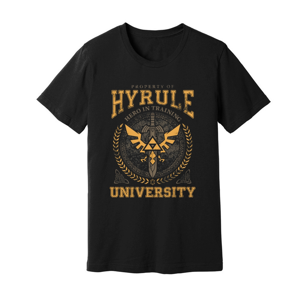 Hyrule University Unisex Jersey Tee