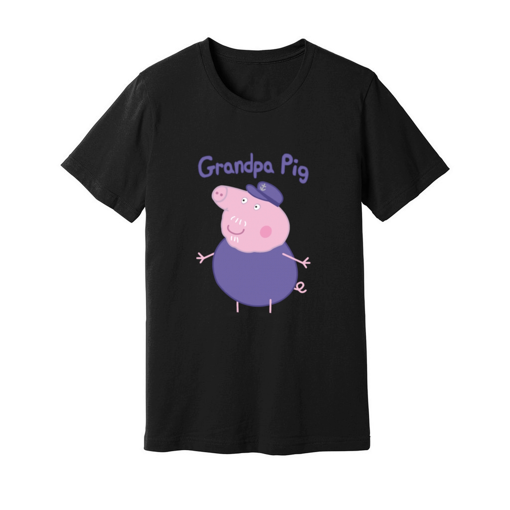 grandpa pig shirt Unisex Jersey Tee
