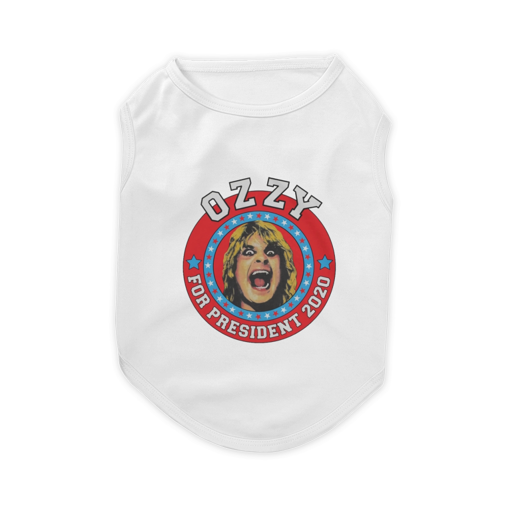 Ozzy Osbourne For President Pet T-Shirt