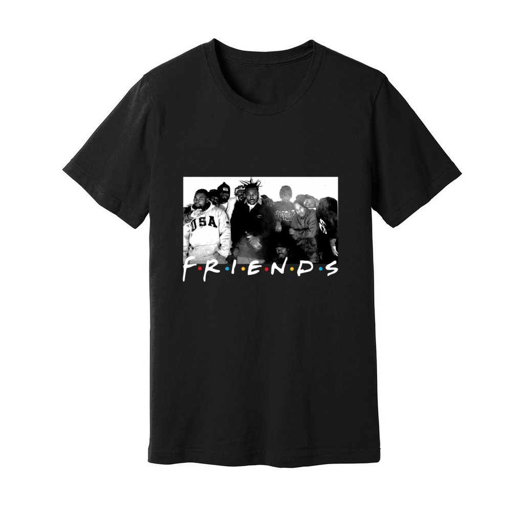 Friends Wu-tang Clan Retro Unisex Jersey Tee