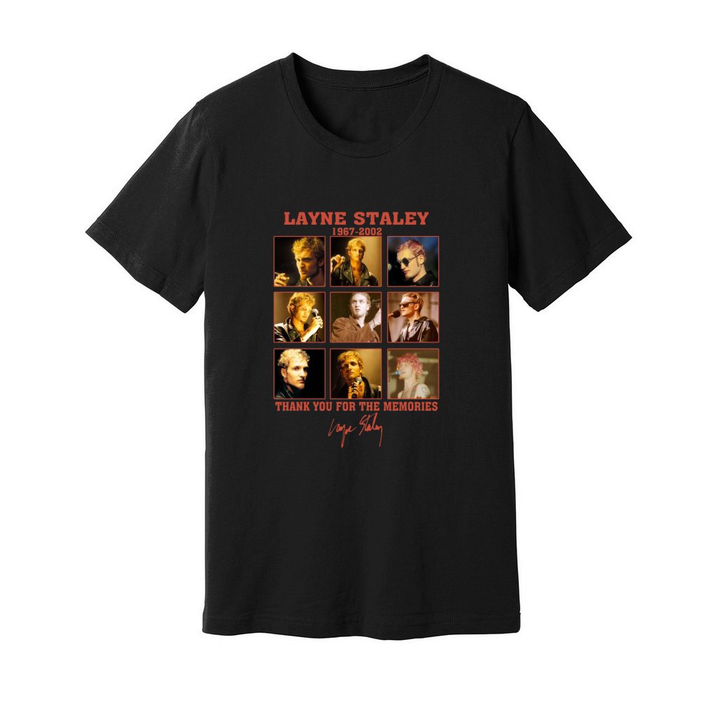 LAYNE STALEY 1967 2002 Unisex Jersey Tee